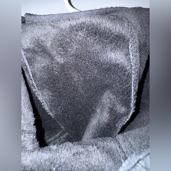 Free Country Hooded Black water resistant fur like lining Jacket Size large - Picture 6 of 9